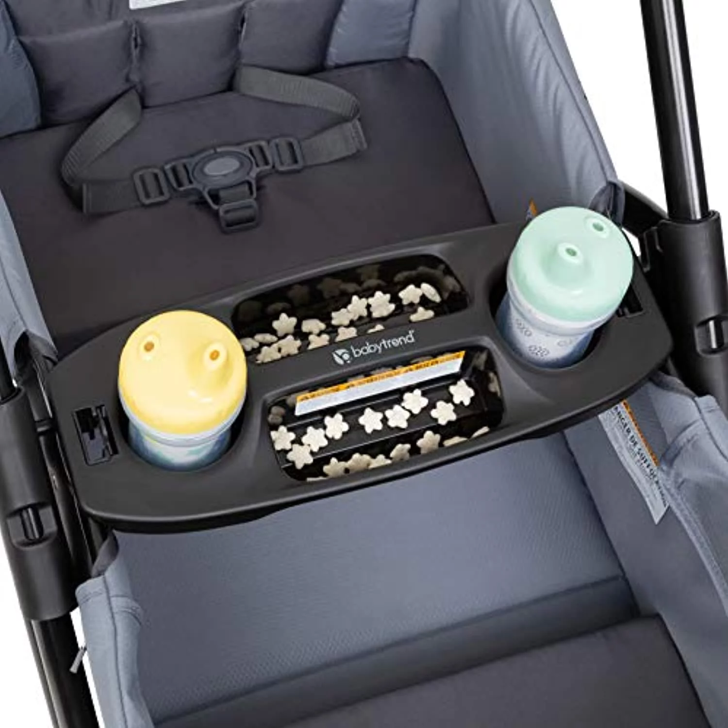 Baby Trend Expedition Wagon Stroller, Solid Print Gray
