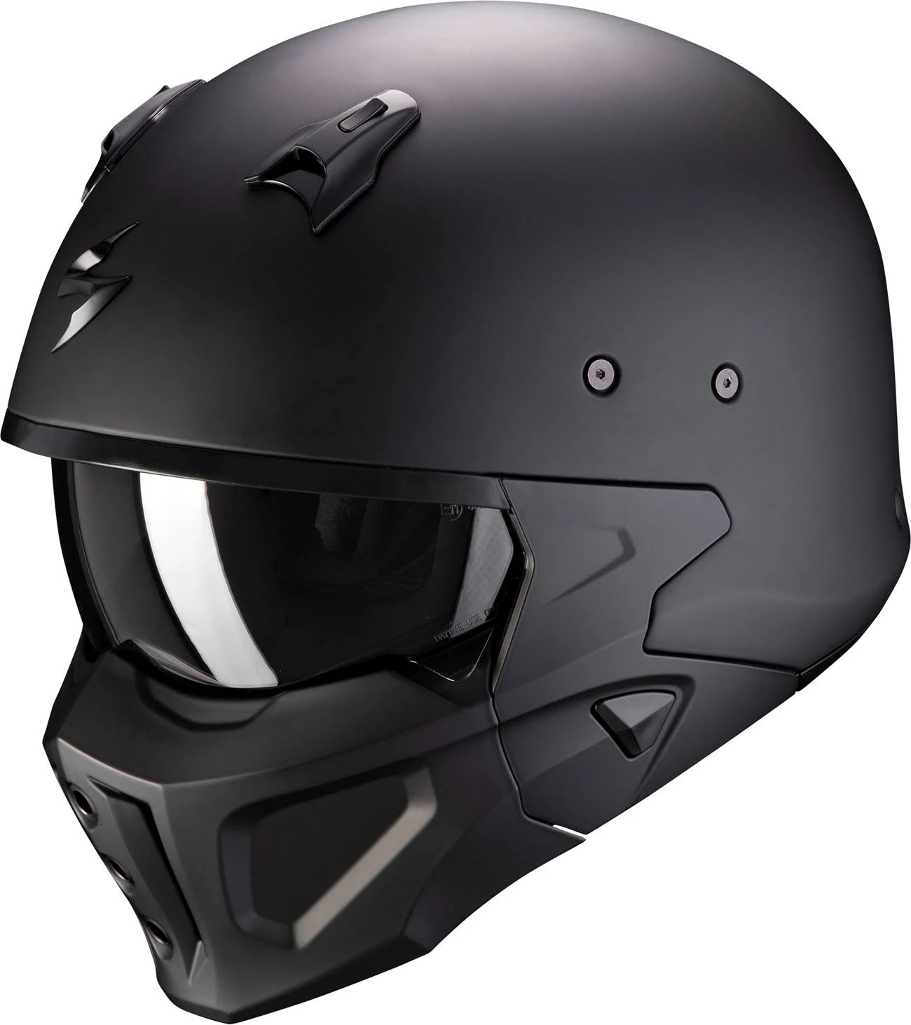 Scorpion Covert x Solid Matt Black L