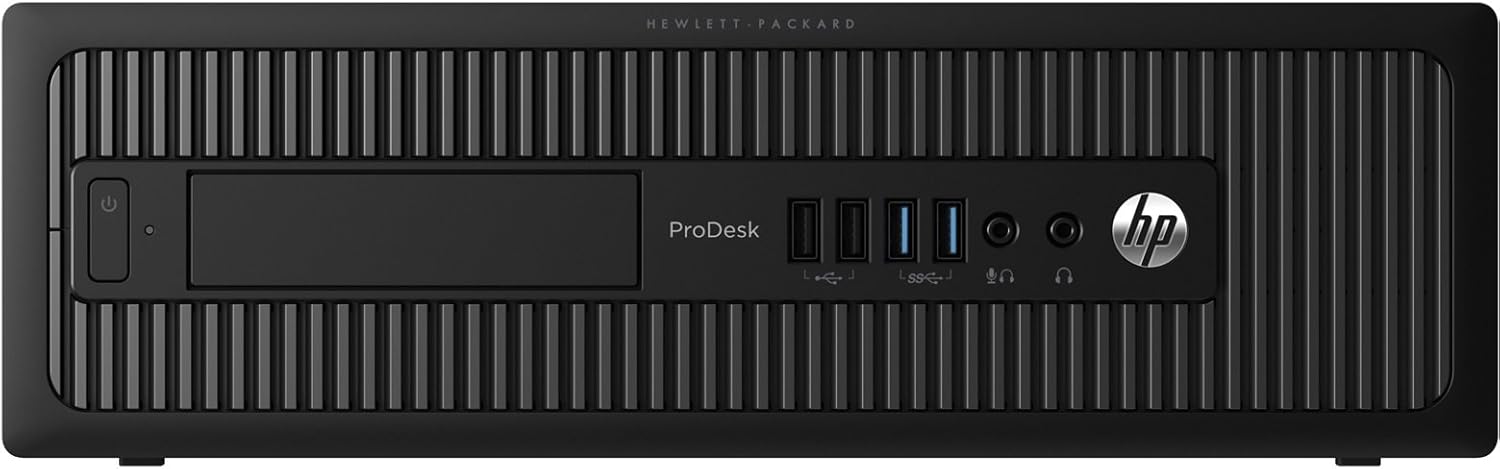HP ProDesk 600 G1 SFF Desktop PC - Intel Core i5-4570 3.2GHz 8GB 500GB DVDRW Windows 10 Pro (Renewed)