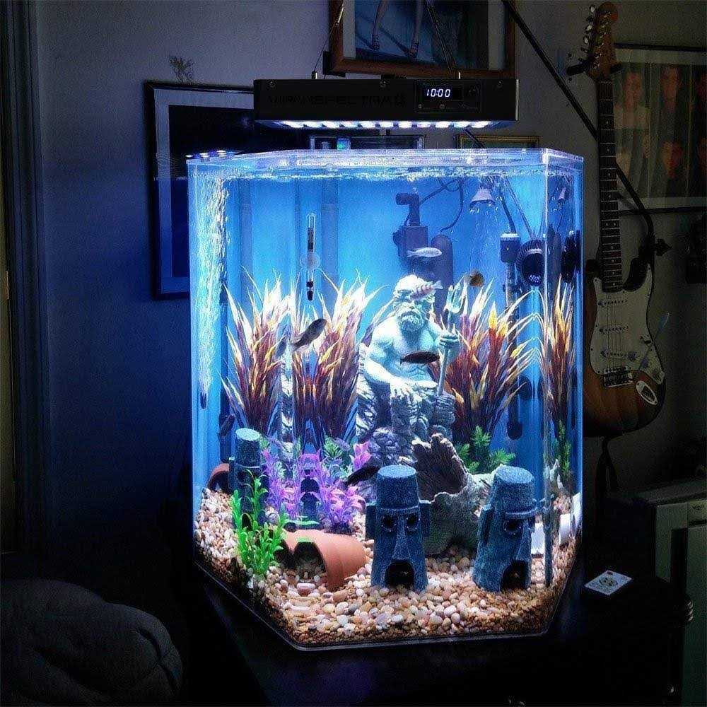 Viparspectra Timer Control 165w LED Aquarium Light Dimmable Full Spectrum for Coral Reef Grow Fish Tank - Pet Supplies online store