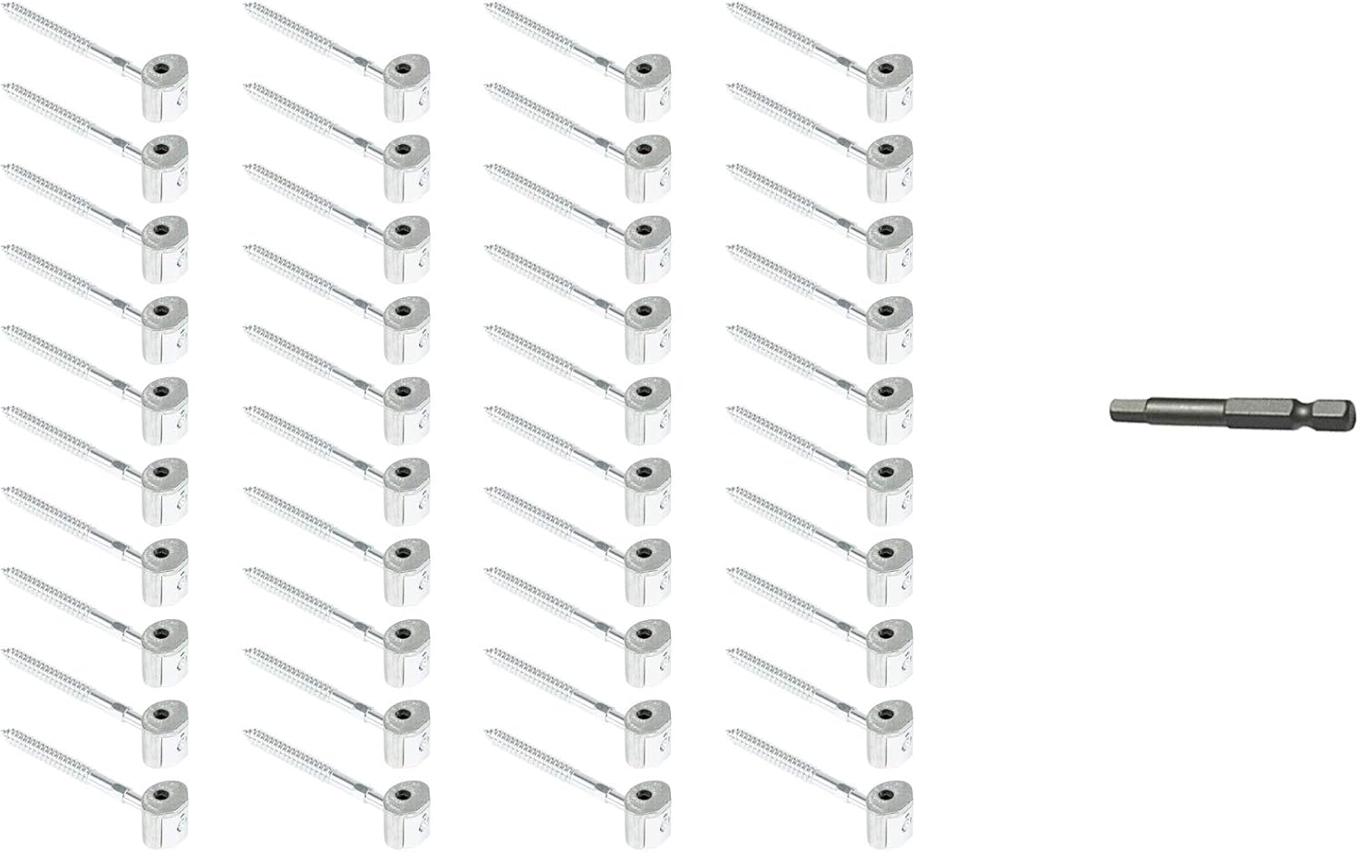 Zipbolt 13.610 Railbolt - Staircase Handrail to Fittings Connector - 5 Pack
