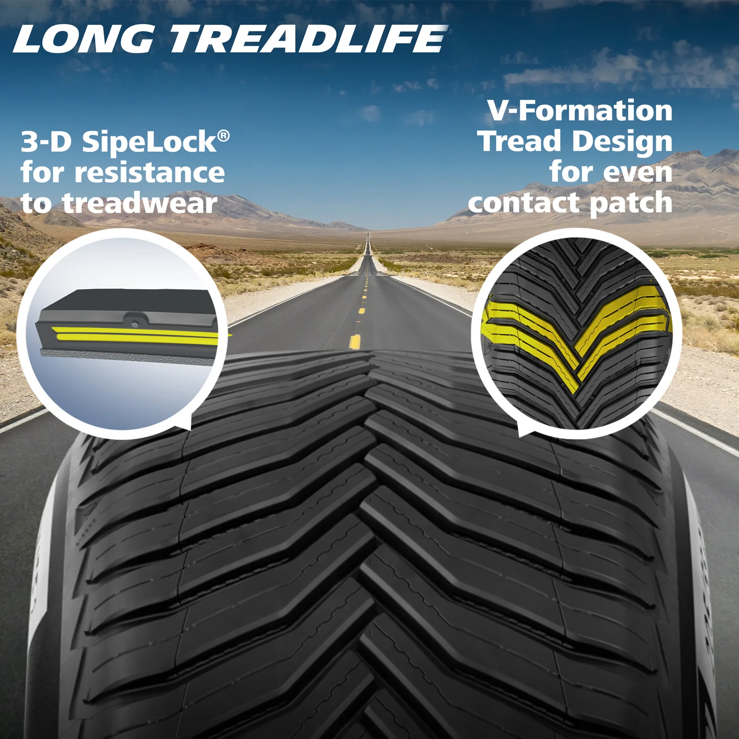 Michelin CrossClimate2 All-Season 275/40R21/XL 107V Tire