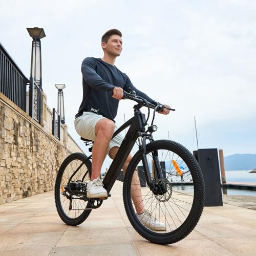 Electric Bike for Adults,26”Electric Mountain Bike 432Wh Removable Internal Battery & LCD Display, with 7-Speed, 20MPH 350W Brushless Motor Commuter Electric Bicycle