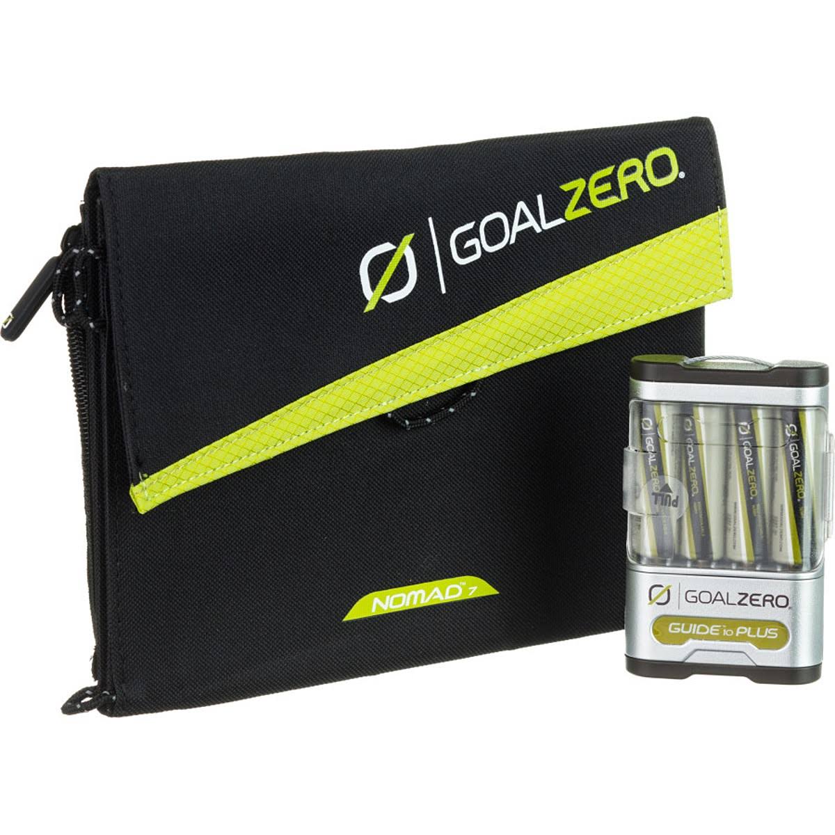 Goal Zero Guide 10 Plus Adventure Kit External battery pack + battery charger - car / solar / USB - AA - NiMH