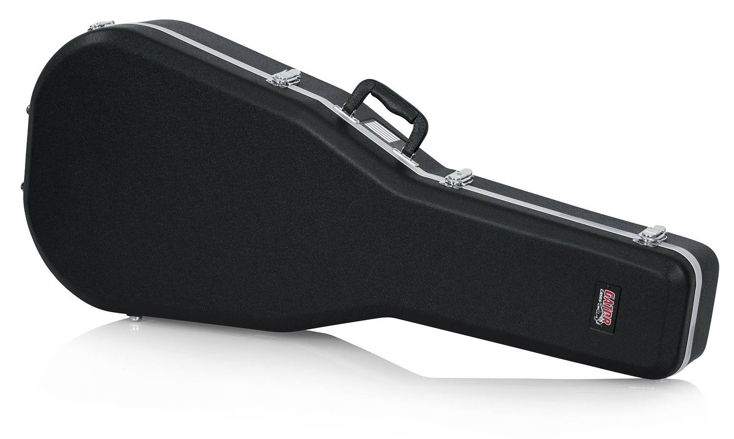 Gator Cases Deluxe ABS Molded Plastic Case for Dreadnaught Styled Acoustic Guitars (GC-DREAD)