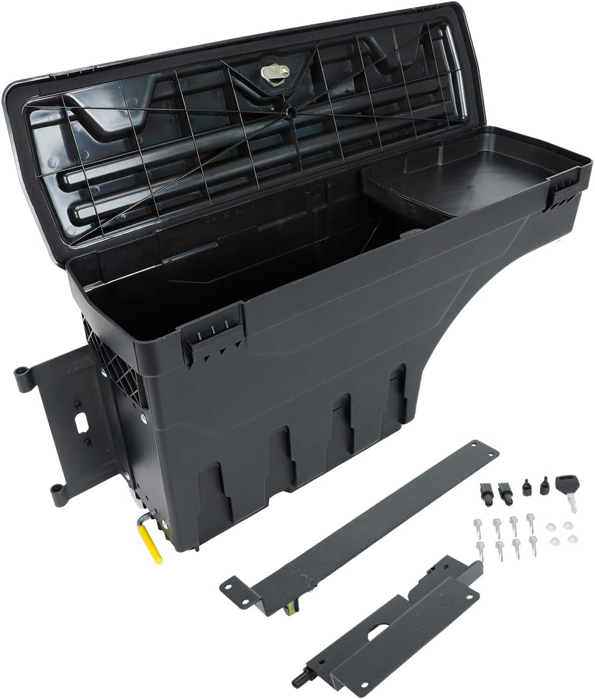 LucaSng Truck Bed Storage Box Tool Box Compatible with Chevy Colorado GMC Canyon 2015-2020 Rear Left Driver Side Lockable Storage Box Replaces SC103D