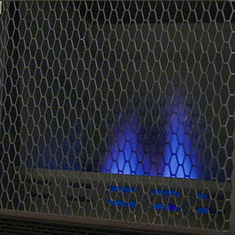 PROCOM HEATING Ventless INC MGH10BF 10,000 BTU Dual Fuel Blue Flame Gas Wall Heater, Medium, White
