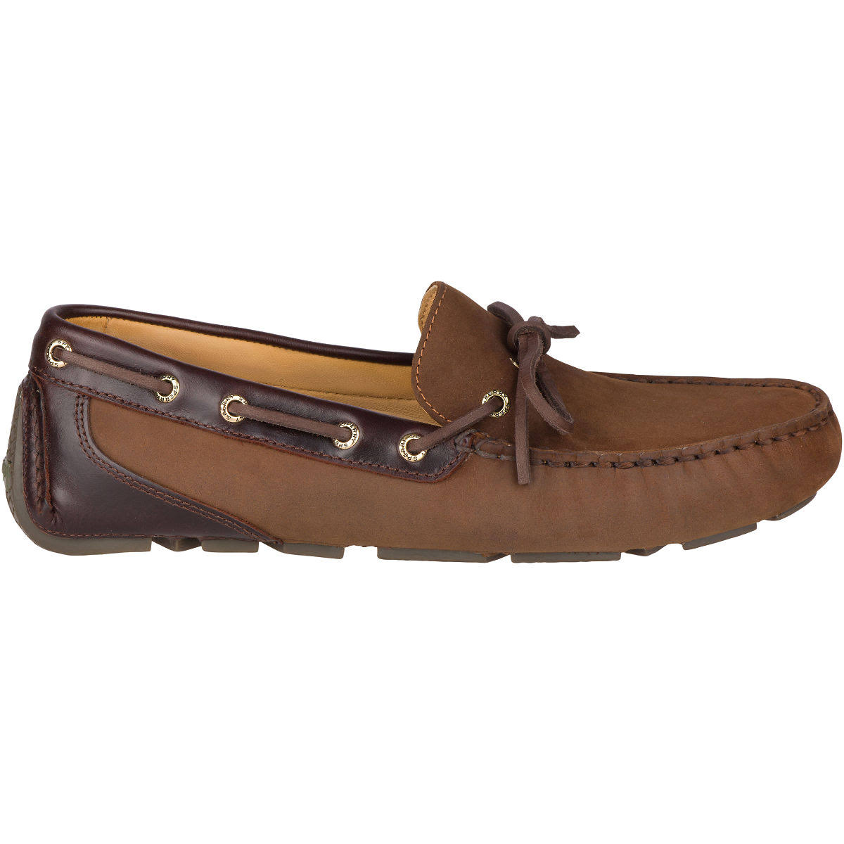 Sperry Men&s Gold Harpswell 1 Eye Nubuck Mocassins - Brown - 8.5M