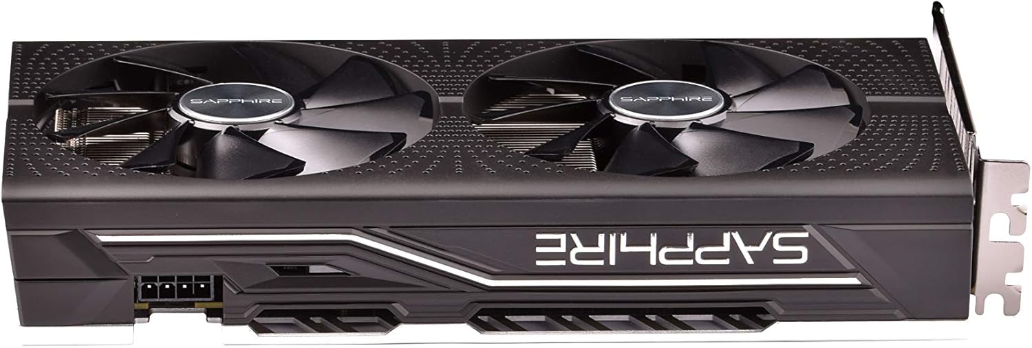 Sapphire 11265-67-20G Radeon Pulse RX 580 8GB GDDR5 Dual HDMI / Dual DP OC w/ Backplate (UEFI) PCI-E Graphics Card