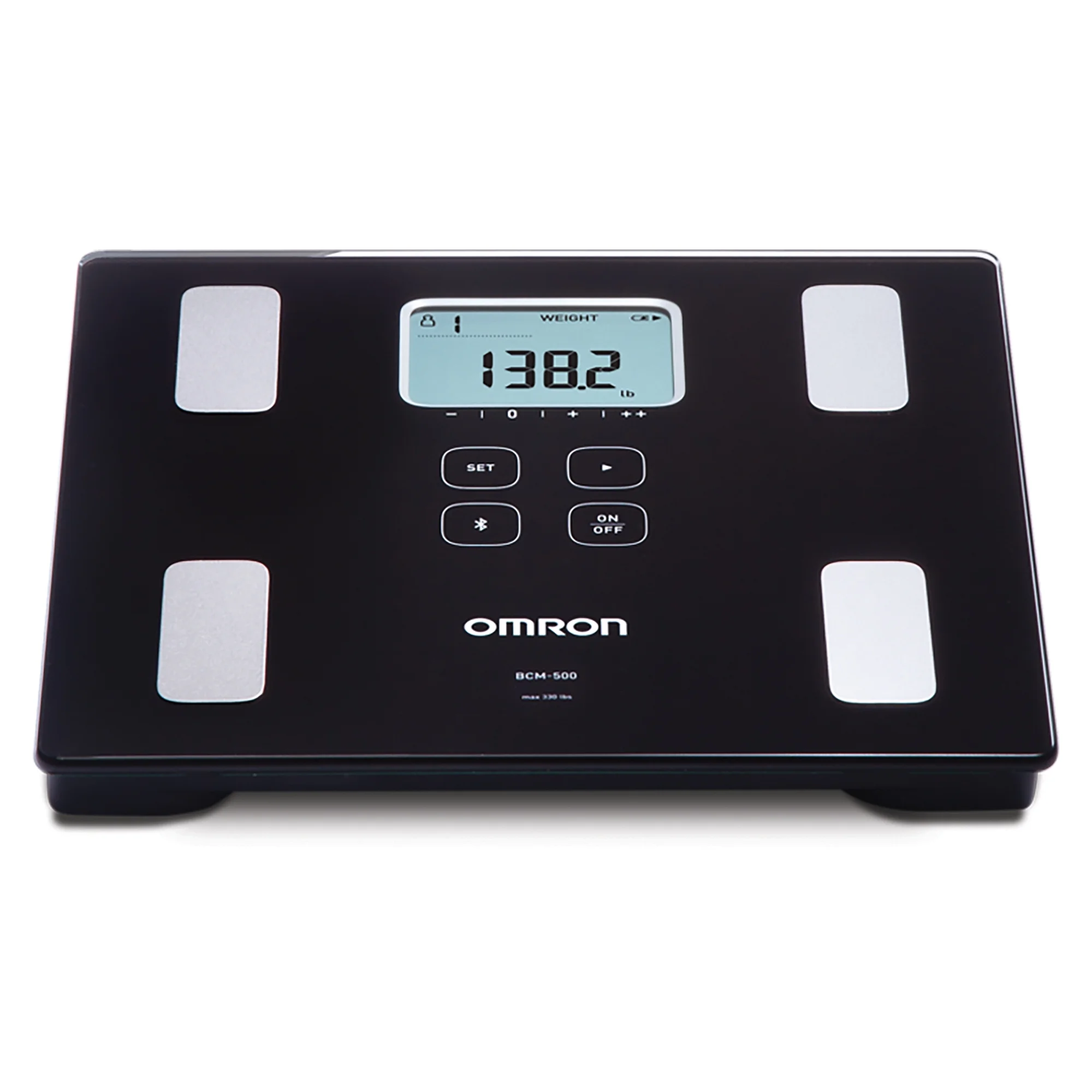 Omron 3 Series Upper Arm Blood Pressure Monitor and Body Composition 330-Lb. Capacity Bathroom Scale, BCM-500, BP7100 - Curated Treasures Market