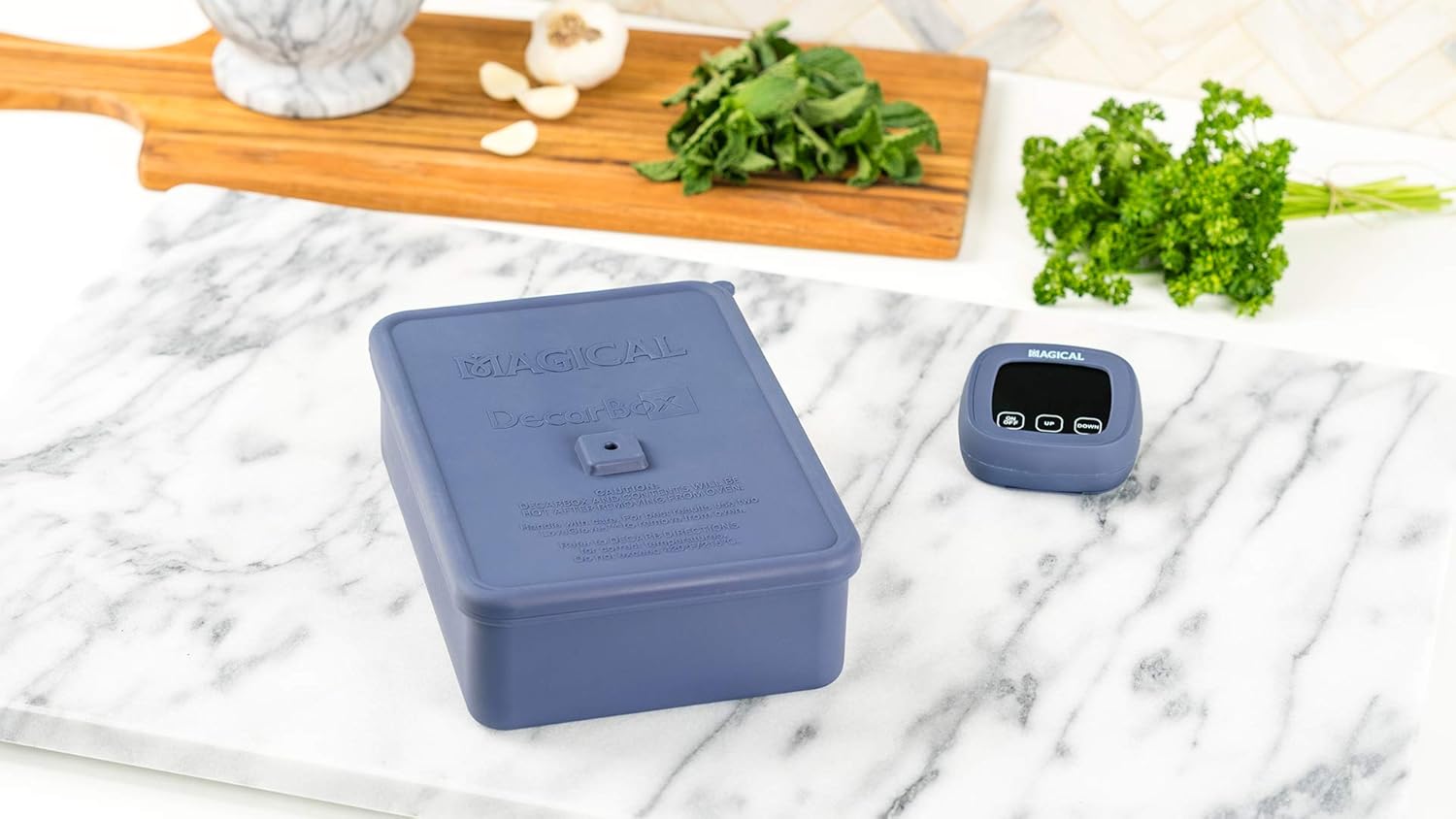MAGICAL BUTTER Machine Decarboxylator Silicone Decarboxylation Decarbox Kit with Digital Thermometer