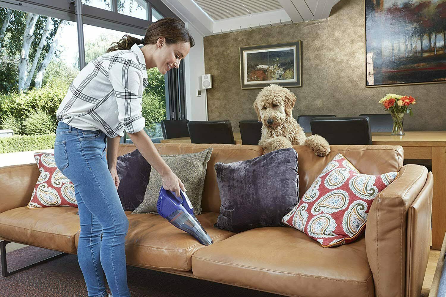 Black+decker DVB315JP-QW Vacuum Cleaner Hand Without Cable Special Pet Cyclone