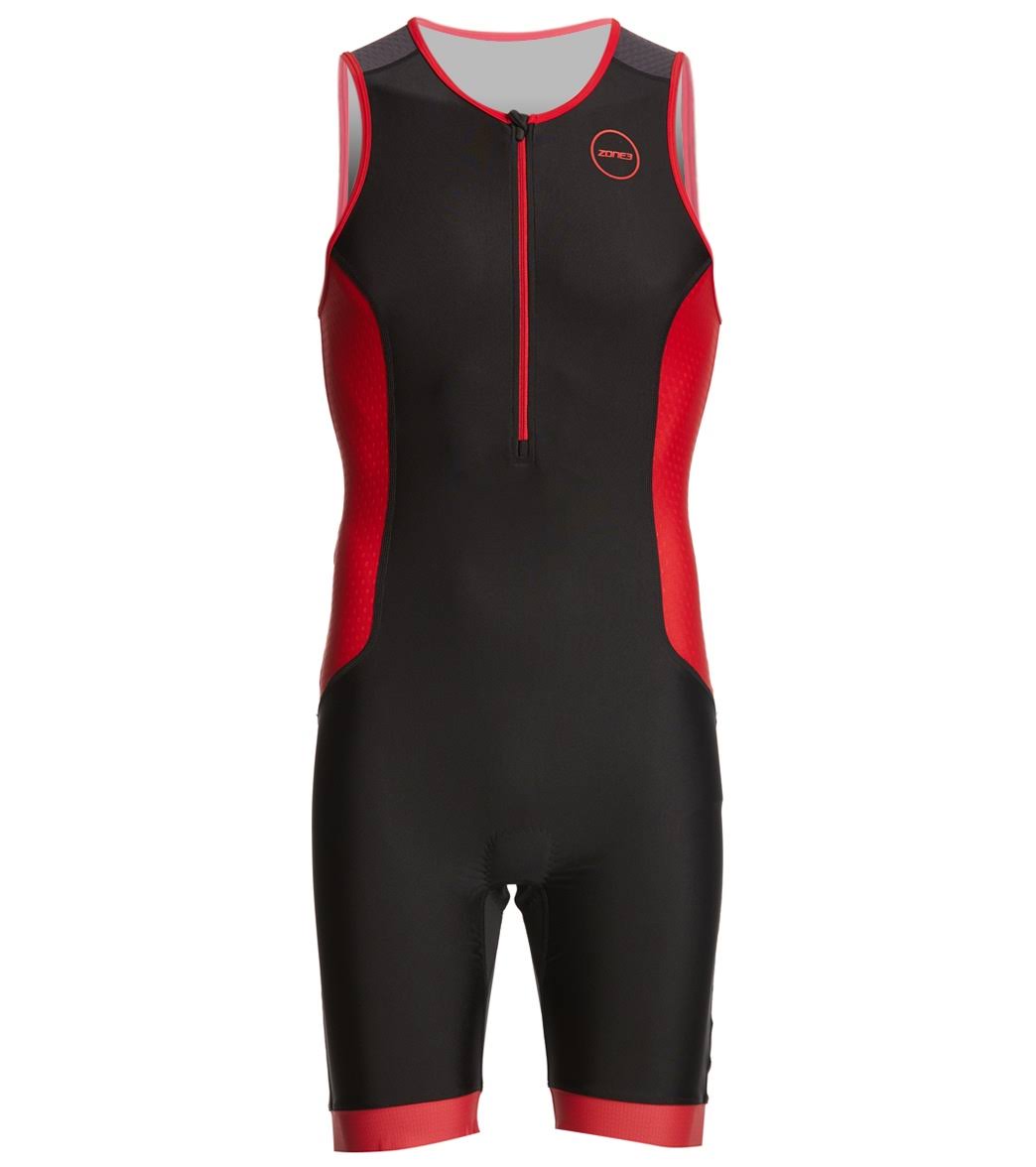 Zone3 Men&s AquaFlo Plus Tri Suit - 2020 - M - Black/Red