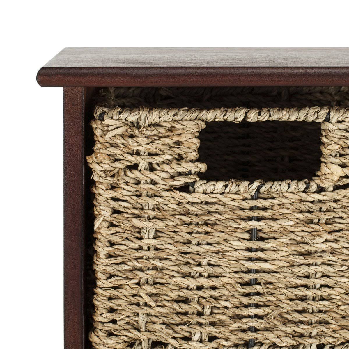 Safavieh Finley Cherry Hanging 3 Basket Wall Rack