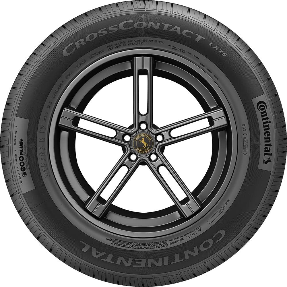 CONTINENTAL CROSS CONTACT LX25 All- Season Radial Tire-235/55R19 101H