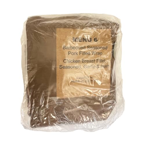 First Strike Ration – 2027 Inspection Date – Military MRE Case (9 Menus) – 24-Hour Compact Meal Kit – Emergency, Survival, Tactical Use – 9 Rations