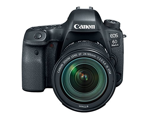 Canon EOS 6D Mark II Digital SLR Camera Body (Renewed)