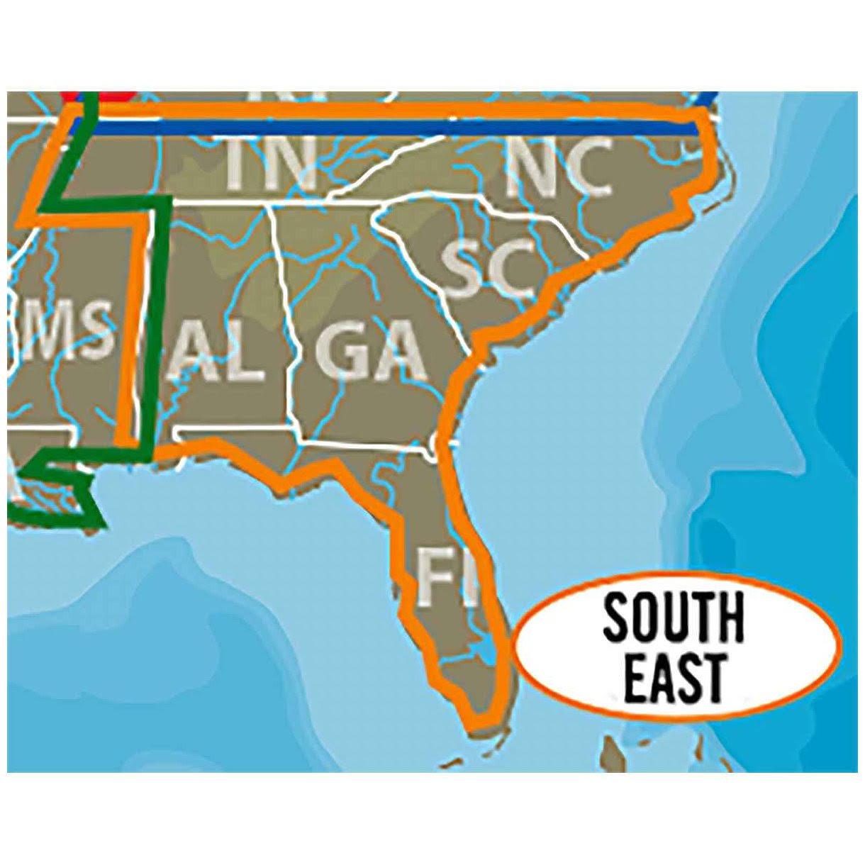 Lowrance C-MAP Lake Insight HD Southeast US