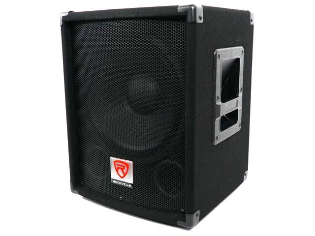 (2) New Rockville SBG1128 12x22 1200 Watt Passive Pro DJ Subwoofers Subs
