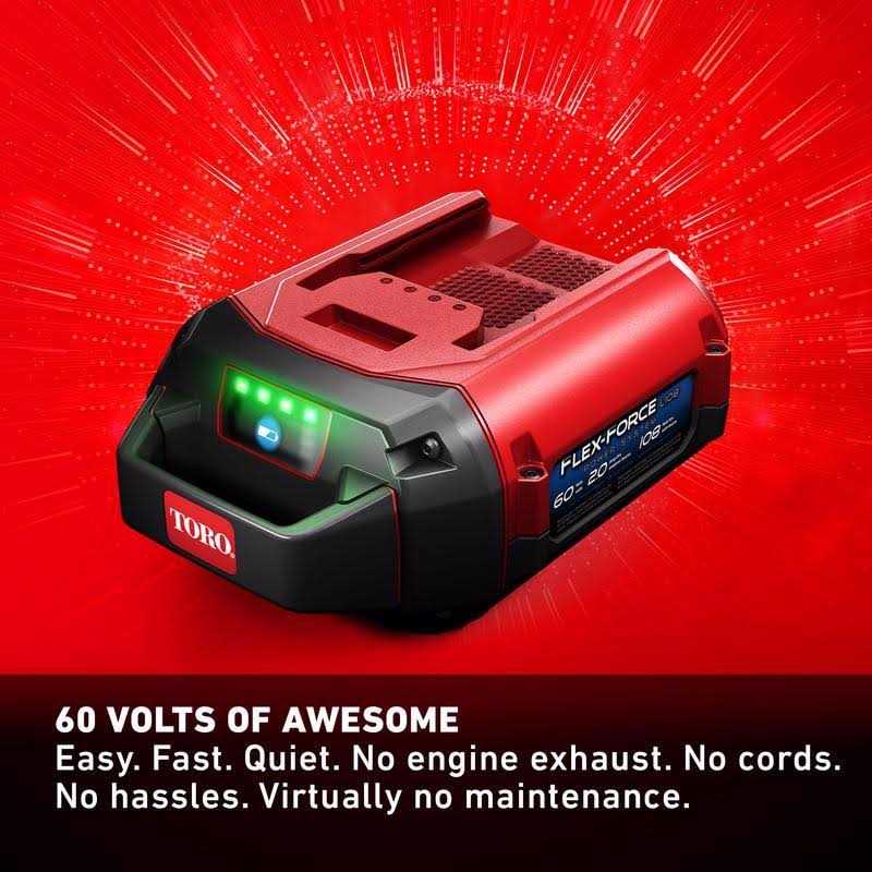 Toro Flex-Force Power System 60-Volt Max 6.0 Ah Lithium-Ion L324 Battery - Shop Hardware Tools Online Store