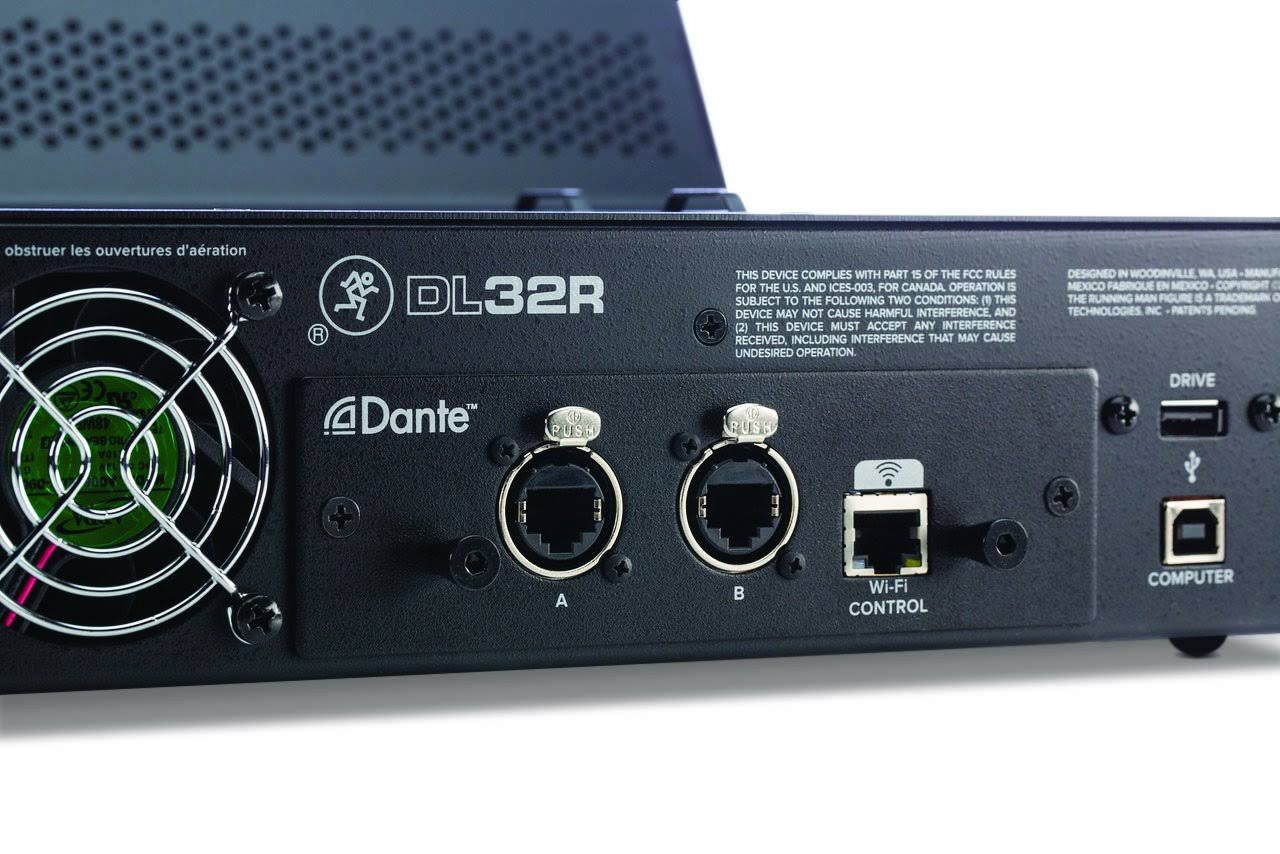 Mackie DL Dante Expansion Card for DL32R Mixer