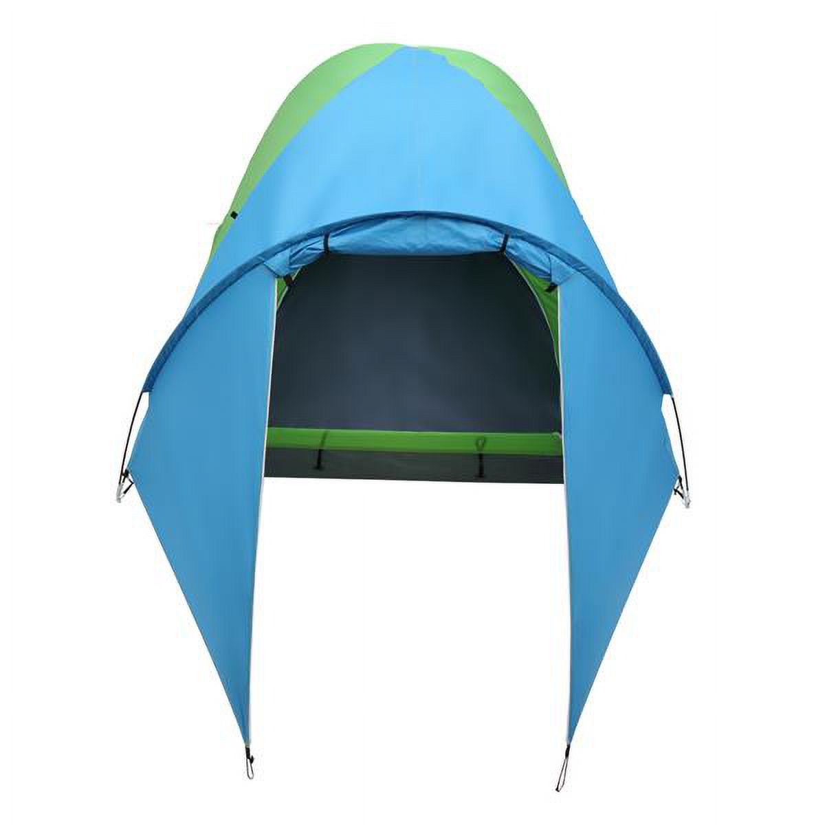 4-Person Double Layer Family Camping Tent Outdoor Instant Cabin Tent for Hiking