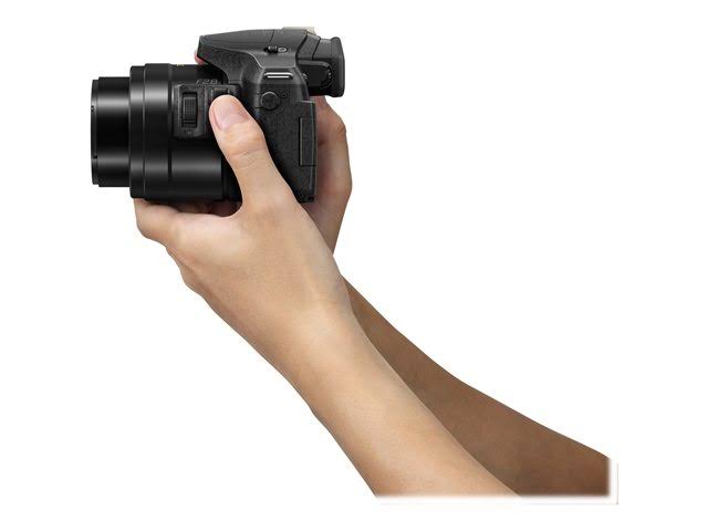 Panasonic Lumix DMC-FZ300 12.1 MP Compact Ultra HD Digital Camera - 4K - Black