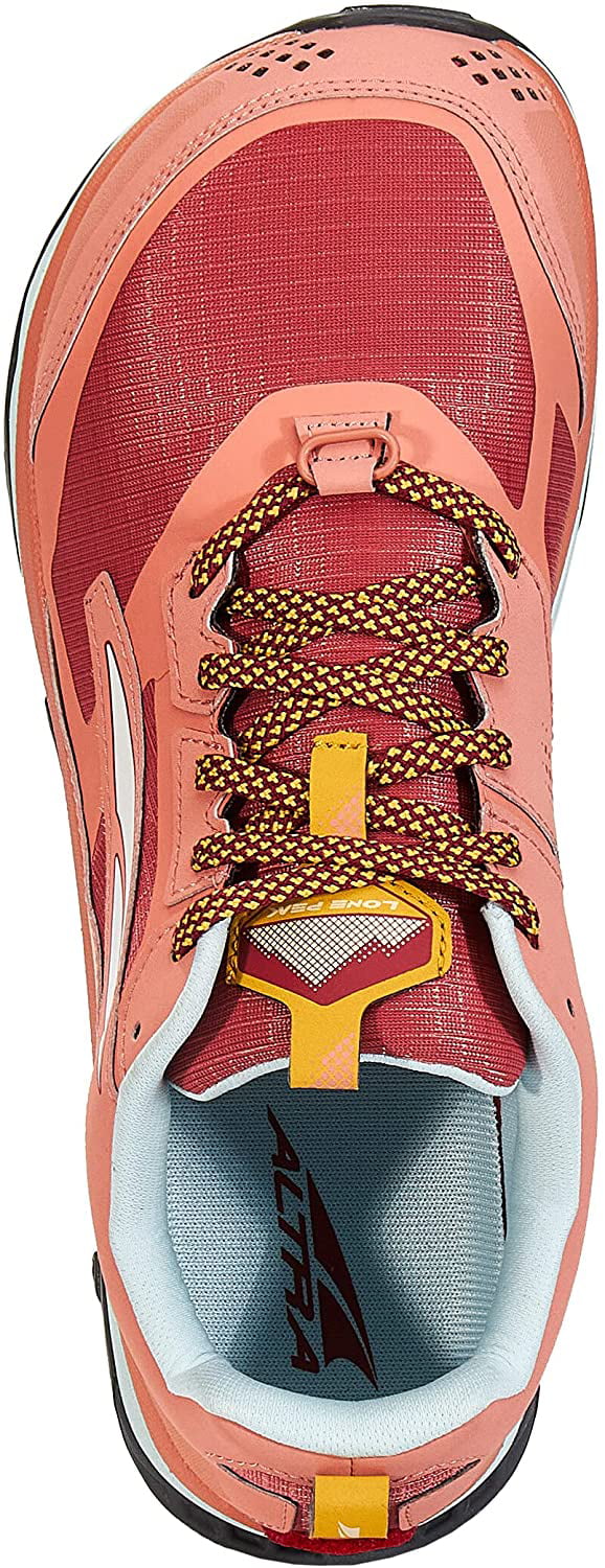 ALTRA Womens AL0A4VR7 Lone Peak 5 Trail Running Shoe 8.5 Rose/Coral