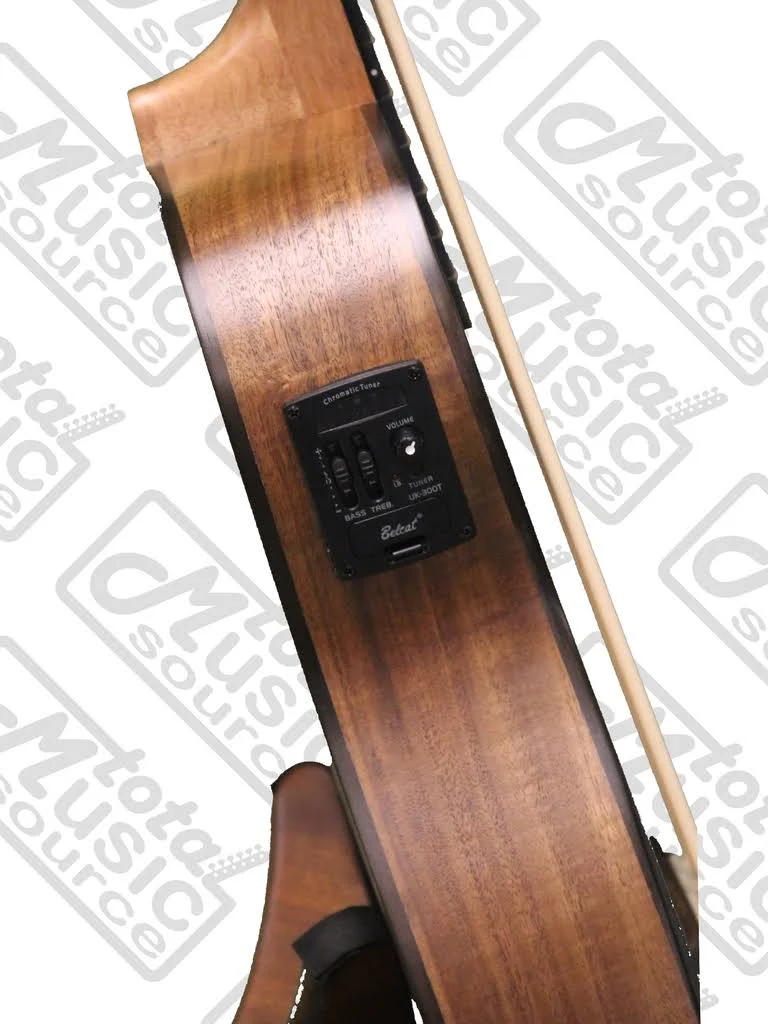 Oscar Schmidt OUB500K Comfort Series Acoustic Electric Bass Ukulele