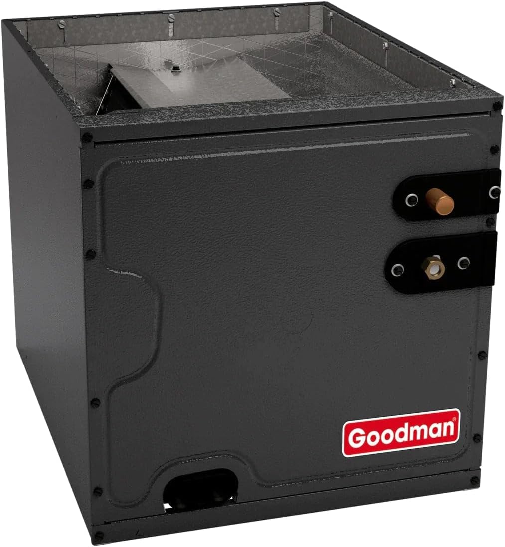 Goodman - 3 Ton Air Conditioner GSXH503610 with 15.2 SEER2 Rating, Gas Furnace Air Conditioner Unit GM9C961005CN with 96% AFUE and A Coil HVAC CAPTA3626C4 with TXV and 36,000 BTU Cooling Coil