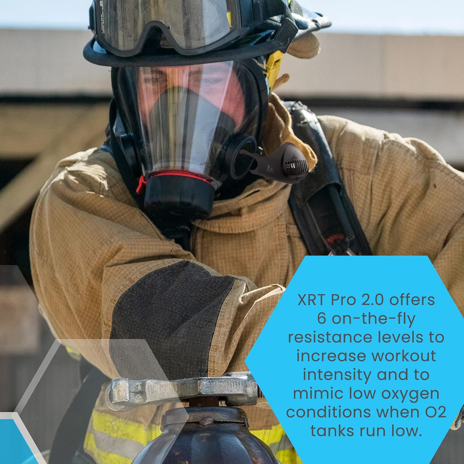 TRAININGMASK Firefighter XRT PRO 2.0 Resistance Training Regulator Insert, Resistance Respirator Insert for Mask with Breathing Resistance, for Scott AV-2000 / AV-3000 SCBA XRT Pro 2.0 Trainer Pack of 2