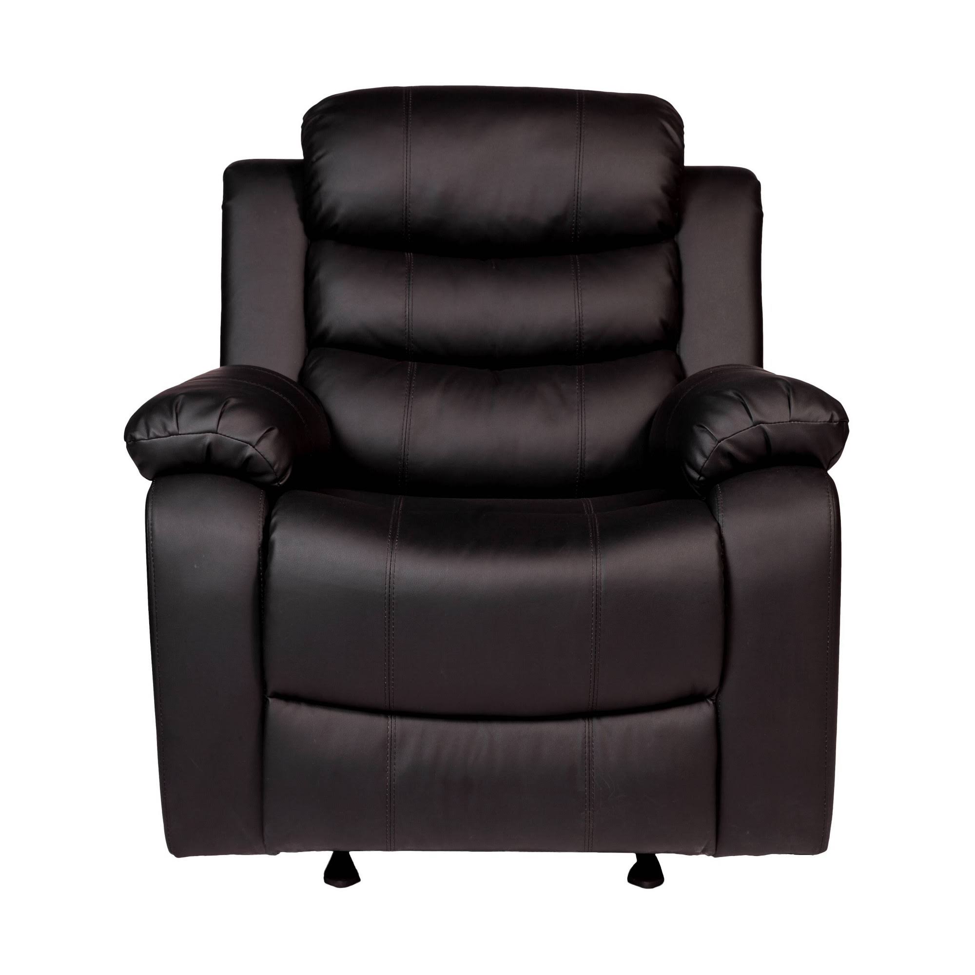 Relaxzen 60-7020M05 Oscar Massage Recliner, Black