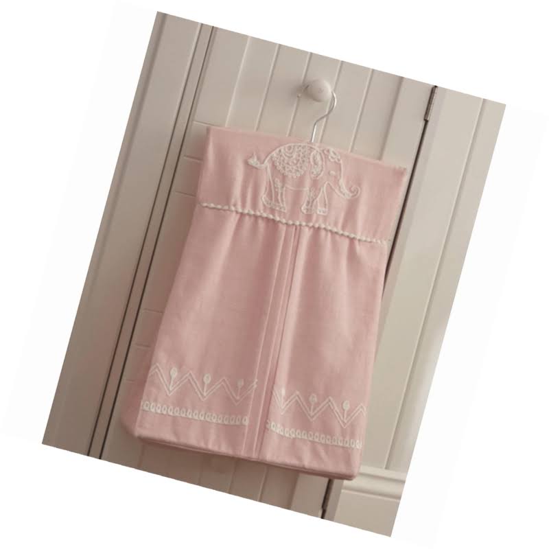 Levtex Home Baby Ely 5 Piece Crib Bedding Set, Pink
