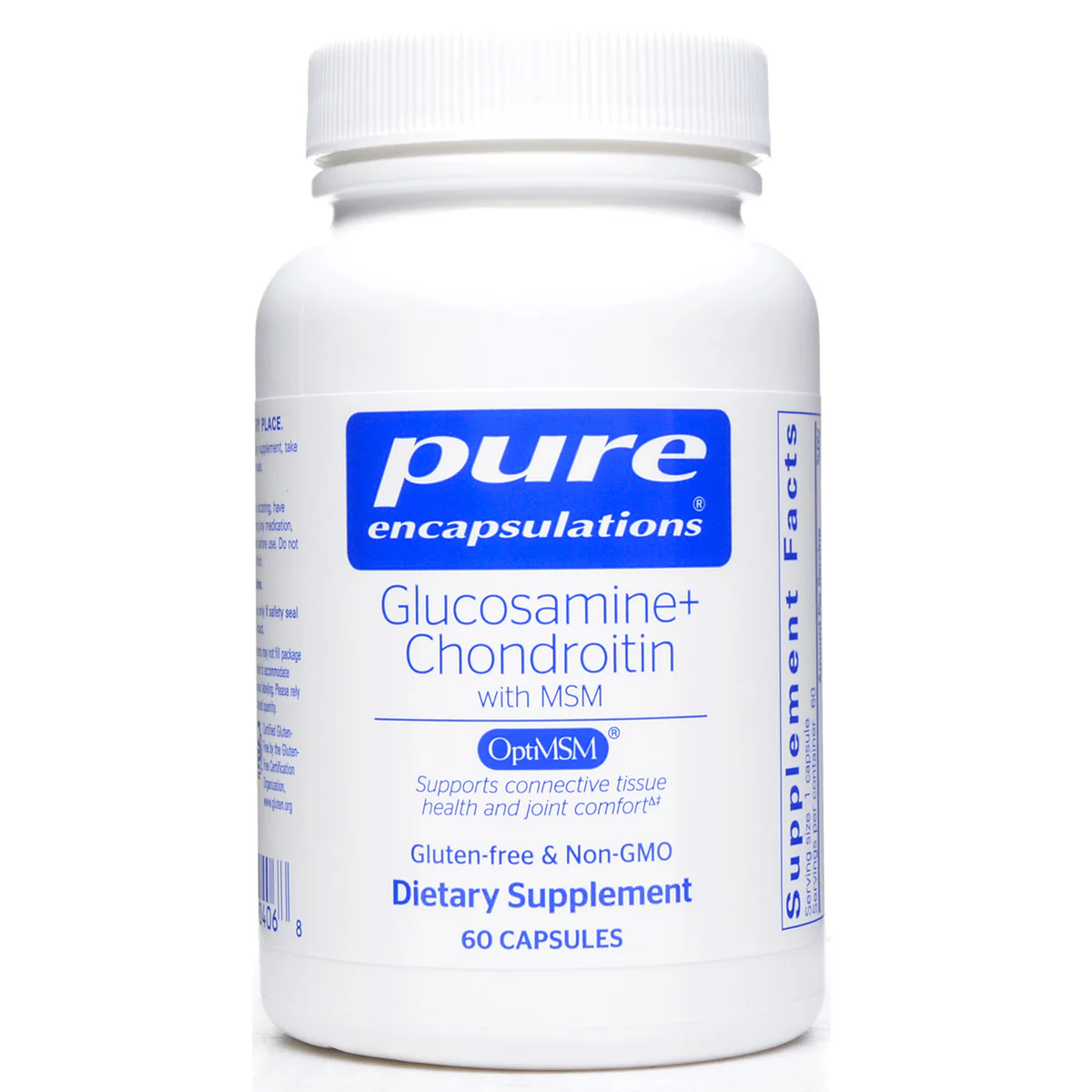 Glucosamine Chondroitin with MSM by Pure Encapsulations - Kansas Nuitrition - HNZSDS