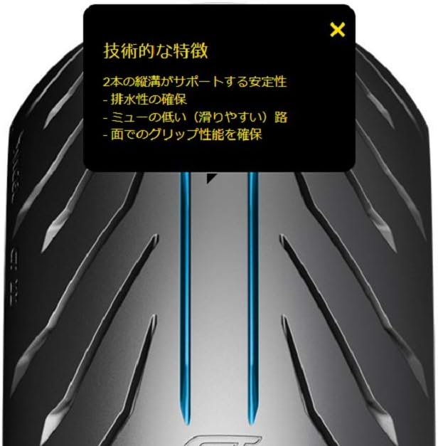 Pirelli Angel GT 2 Rear Tire (190/55ZR-17)
