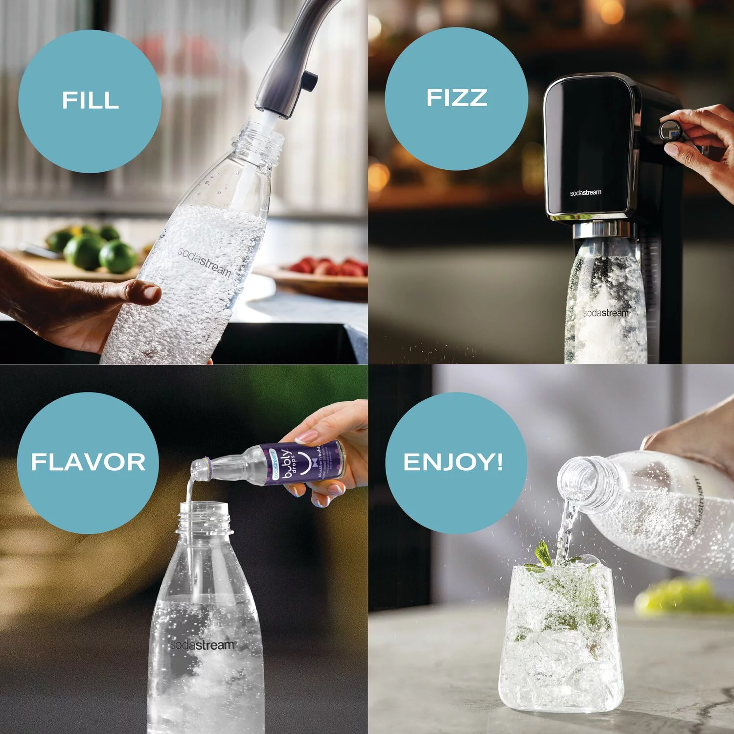 SodaStream Art Sparkling Water Maker - Black