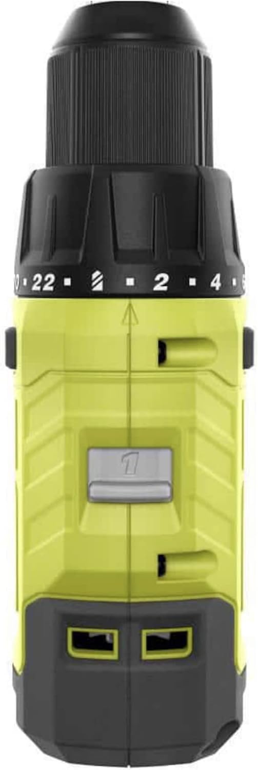 Cordless 1/2 inch Power Drill Driver Bundle with Ryobi Drill, (2) 18-Volt Batteries, Charger, 20 Piece Multipurpose Drill Bit Set and Buho Tool Bag