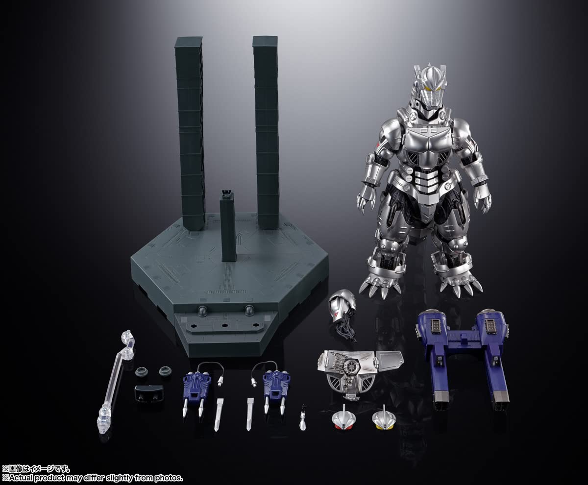 TAMASHII NATIONS - Godzilla vs MechaGodzilla - GX-103 Type3: Multi Purpose-Fighting System Kiryu, Bandai Spirits Soul of Chogokin Die-Cast Metal Collectible