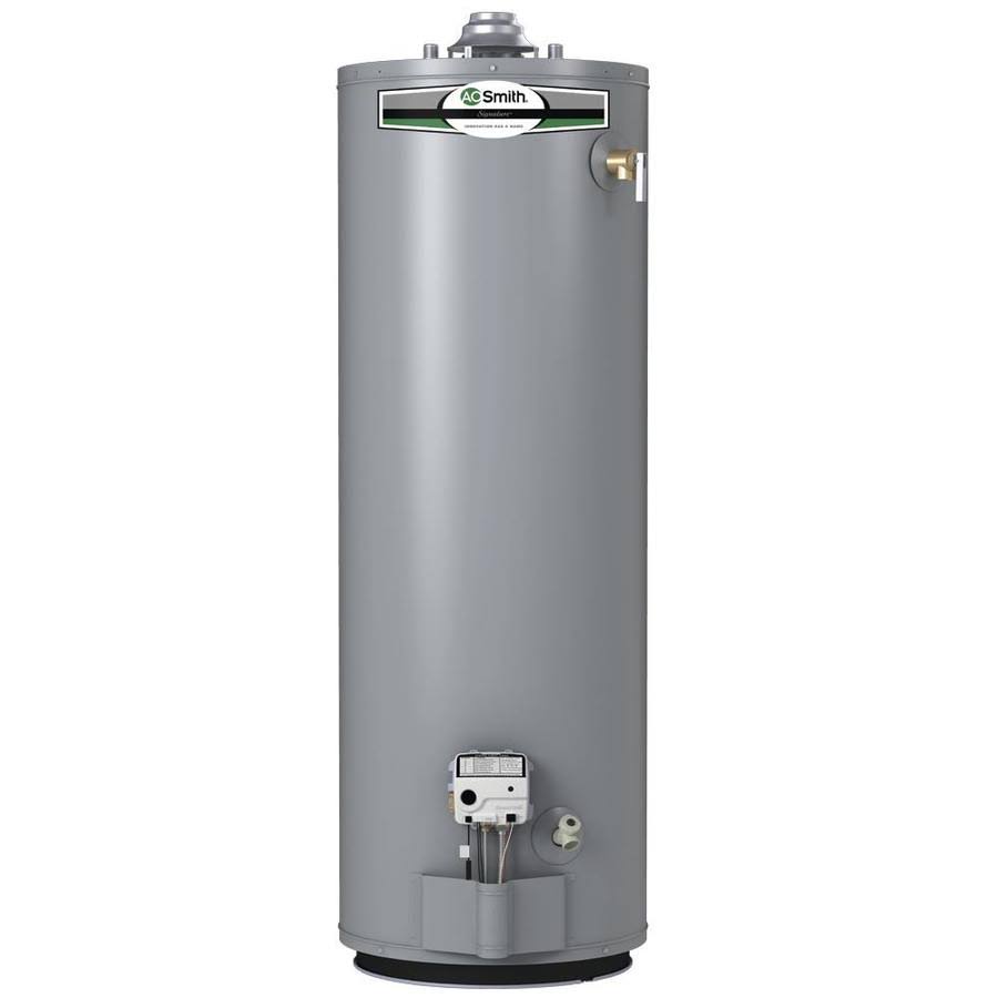 a.o. Smith Signature 50-Gallon Tall 6-Year Limited Natural Gas Water Heater G6-T5040nvr
