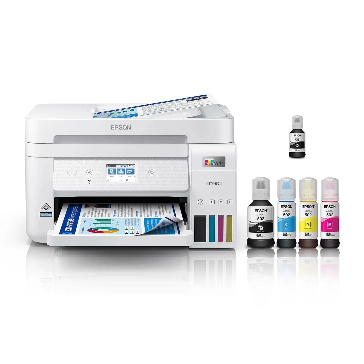 Epson Ecotank ET-4850 All-in-One Printer with Bonus Black Ink