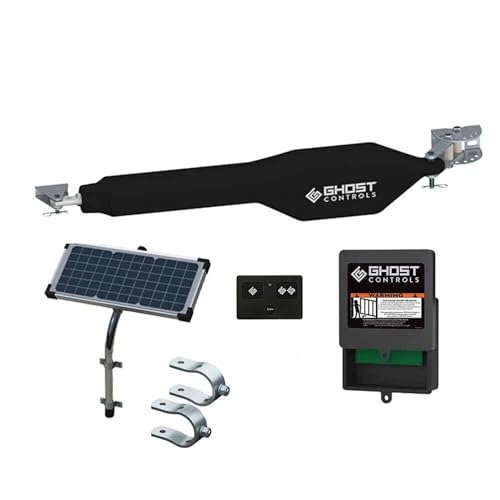 Ghost Controls Heavy-Duty Automatic Gate Opener Kit for Swing Gates with Long-Range Gate Opener Remote - Model TDS2