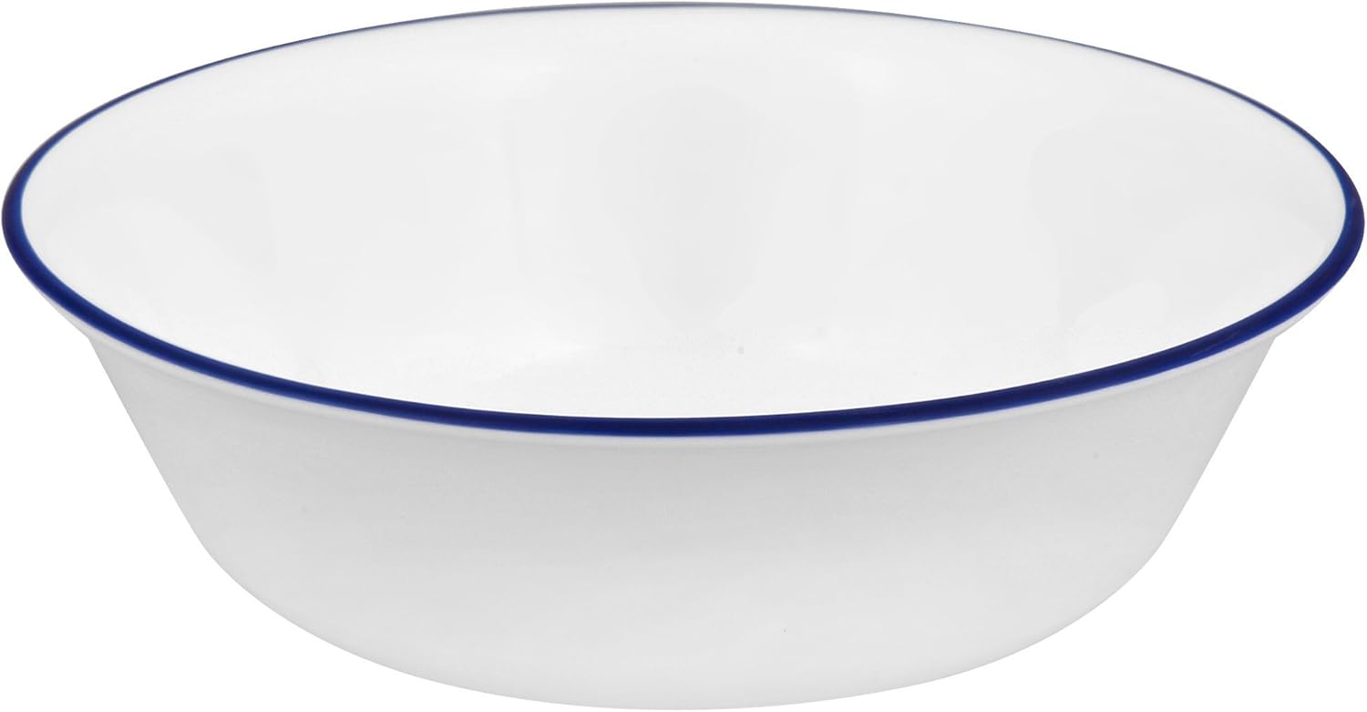 Corelle Livingware 16-Piece Dinnerware Set, Ocean Blues, Service for 4