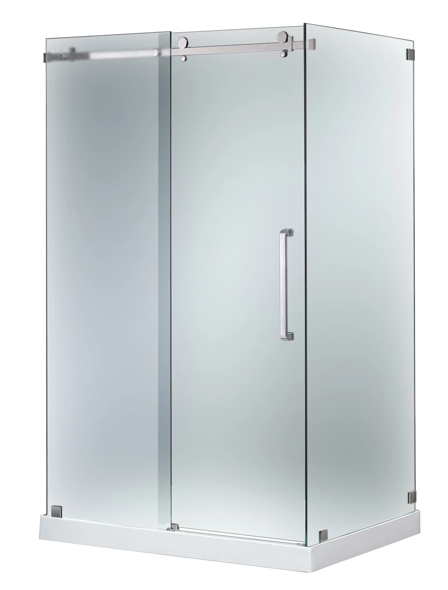 Aston Moselle 60'' x 77.5'' Rectangle Sliding Shower enclosure with Base Included