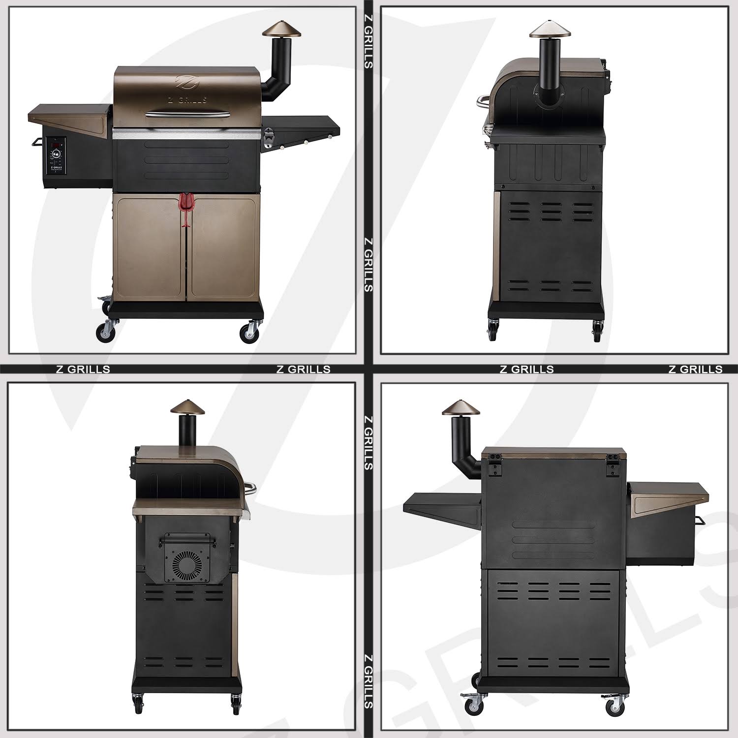 Z Grills 600d Wood Pellet Grill Smoker