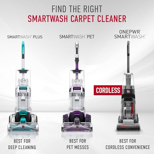 Hoover Smartwash Automatic Carpet Cleaner Machine, FH52000, Turquoise