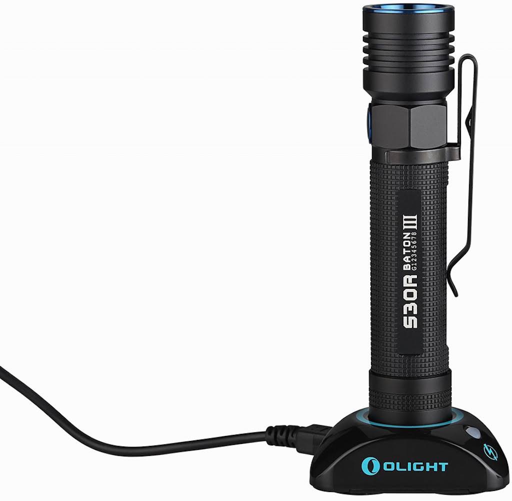 Olight S30R Baton III Rechargeable LED Flashlight