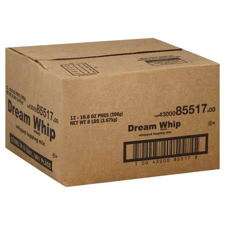 Dream Whip Whipped Topping Mix, 12 ct Casepack, 10.8 oz Pouches