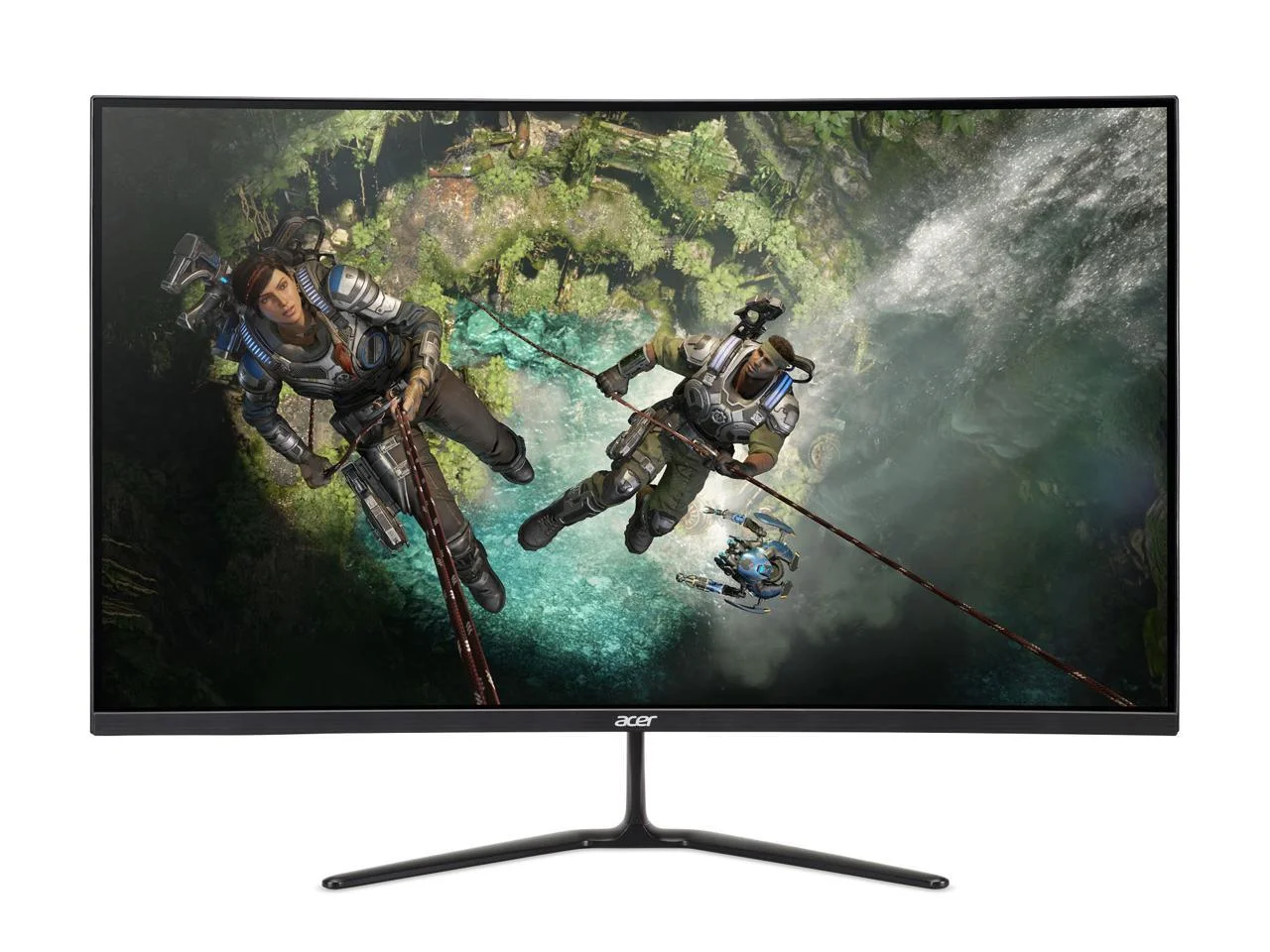 Acer Nitro ED320QR BI 31.5” 1920x1080P Curved 1500R 75Hz Refresh rate 1ms response time AMD FreeSync Monitor, VGA, HDMI