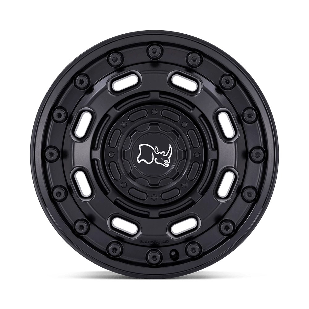 Black Rhino ATLAS 17X8 6X130 +38 MATTE BLK Wheel Rim (QTY: 1)