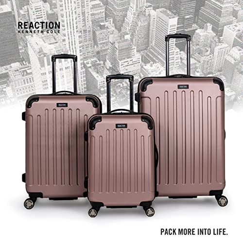 Kenneth Cole REACTION Renegade Luggage Expandable 8-Wheel Spinner Lightweight Hardside Suitcase, Seafoam, 20-Inch Carry On